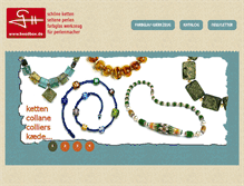 Tablet Screenshot of beadbox.de